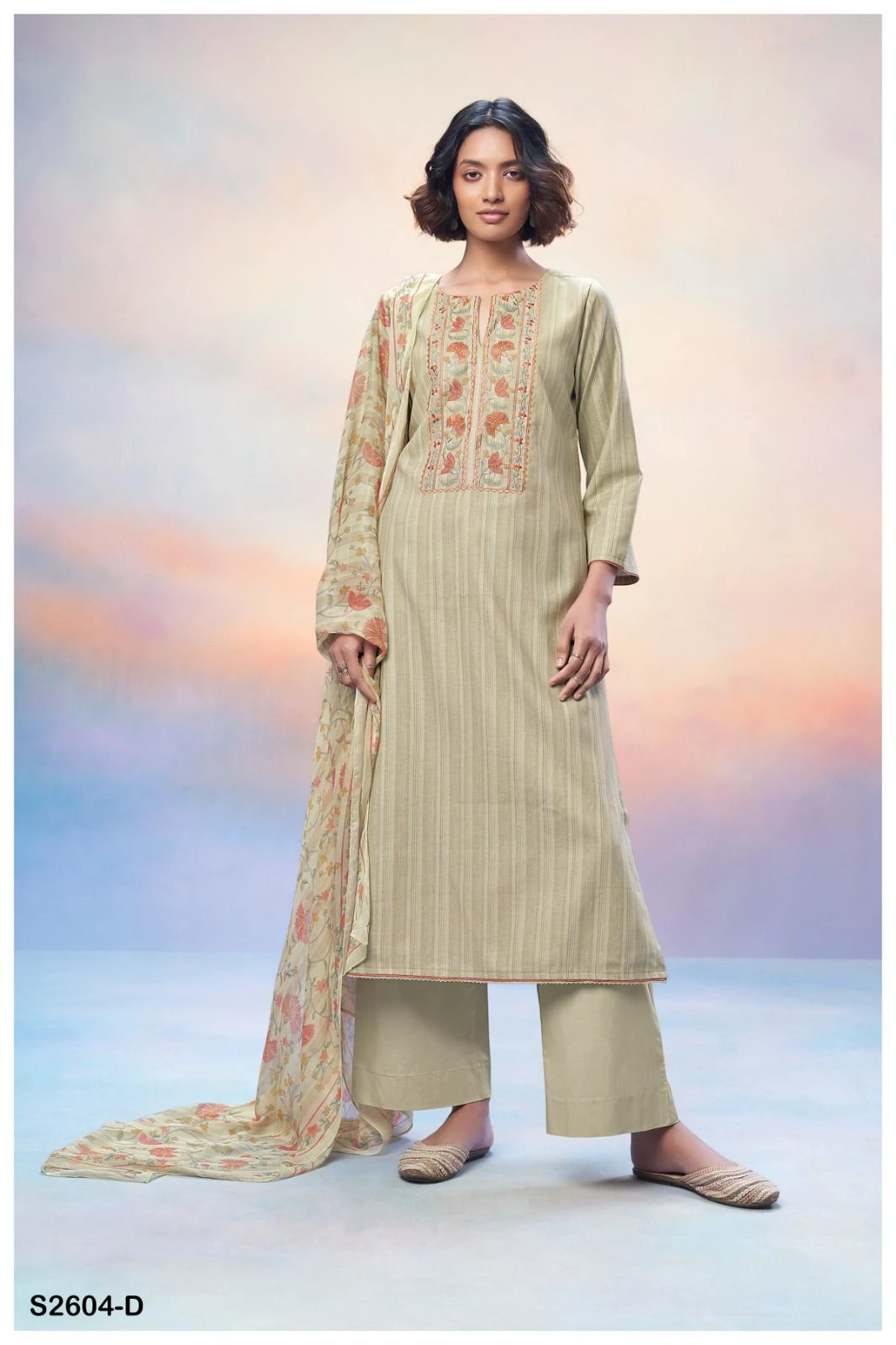 Ganga Bhargavi 2604 Premium Woven Cotton Wholesale Fancy Salwar Suit Catalog — Wholesale Salwar Suits, Ganga wholesale from Surat - Gallery Image 2